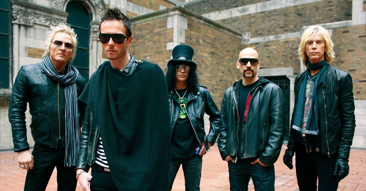 Velvet Revolver, banda com Scott Weiland, Slash, Duff McKagan, Mat Sorum e Dave Kushner