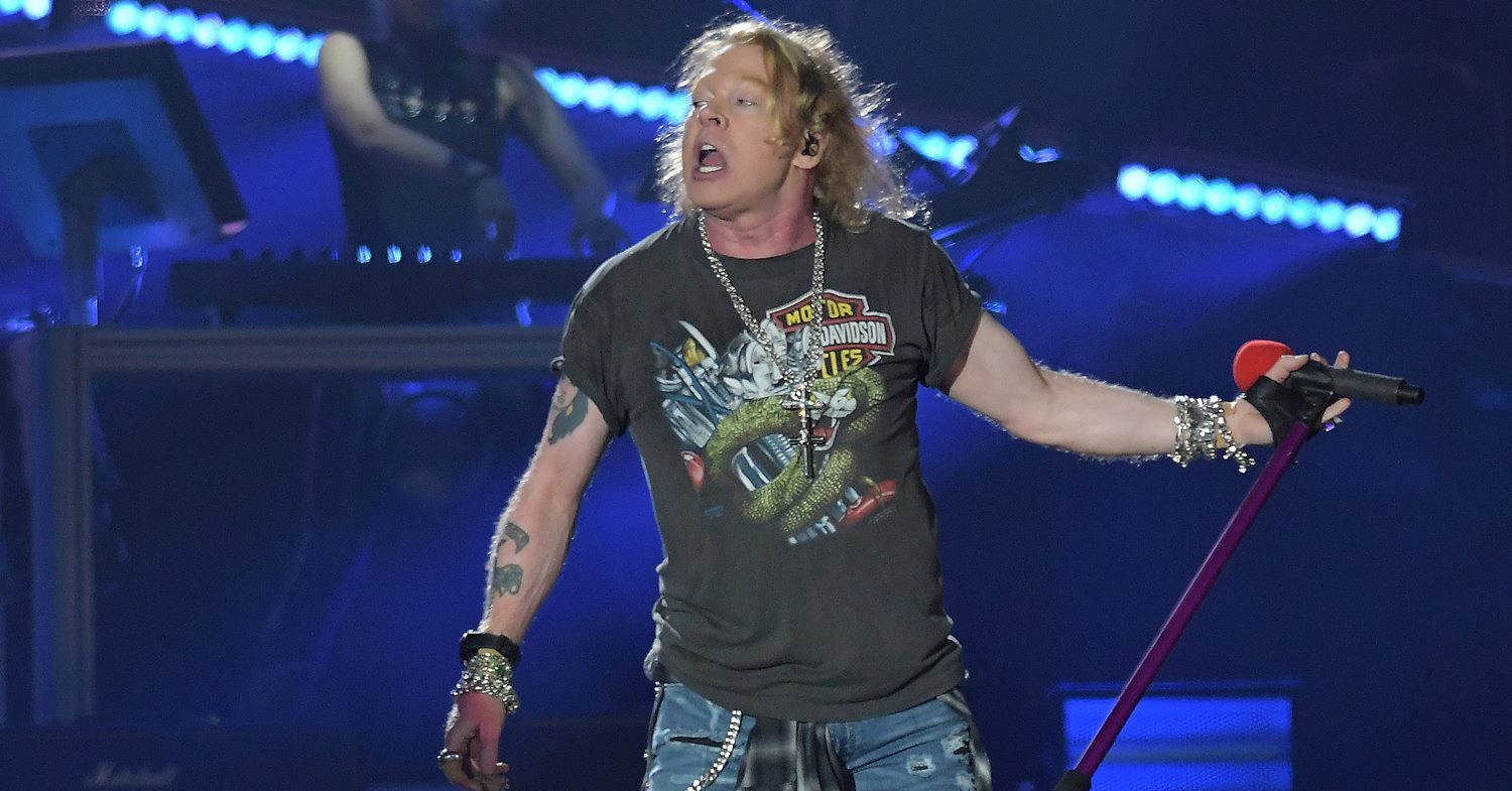 Axl Rose e as bandas favoritas do vocalista do Guns N’ Roses