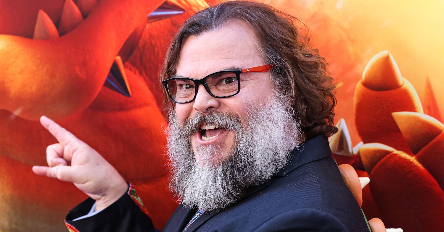 O ator e músico Jack Black, integrante do Tenacious D, em 2023