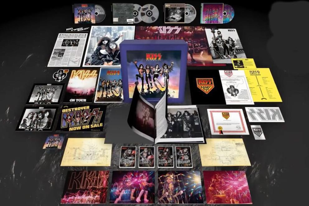 Kiss lança edição luxuosa de Destroyer para celebrar 45 anos do álbum