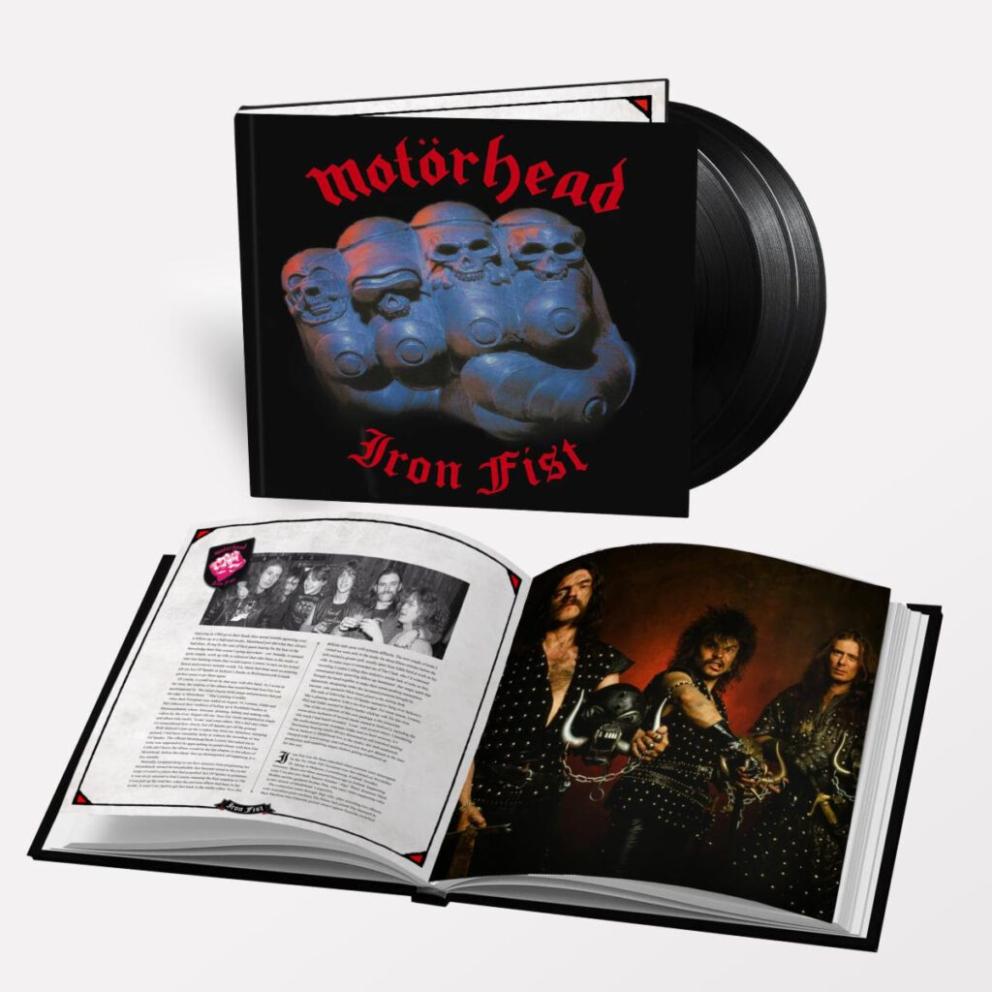 Edição que celebra 40 anos de “Iron Fist”, álbum do Motörhead, é