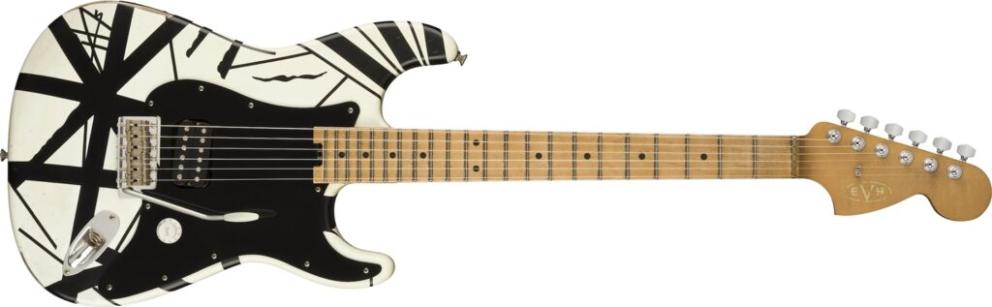 EVH homenageia estreia do Van Halen com a guitarra Striped Series