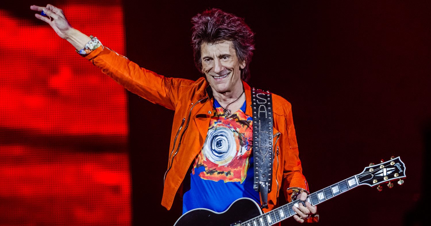 Ronnie Wood, guitarrista dos Rolling Stones, anuncia show no Brasil em novembro