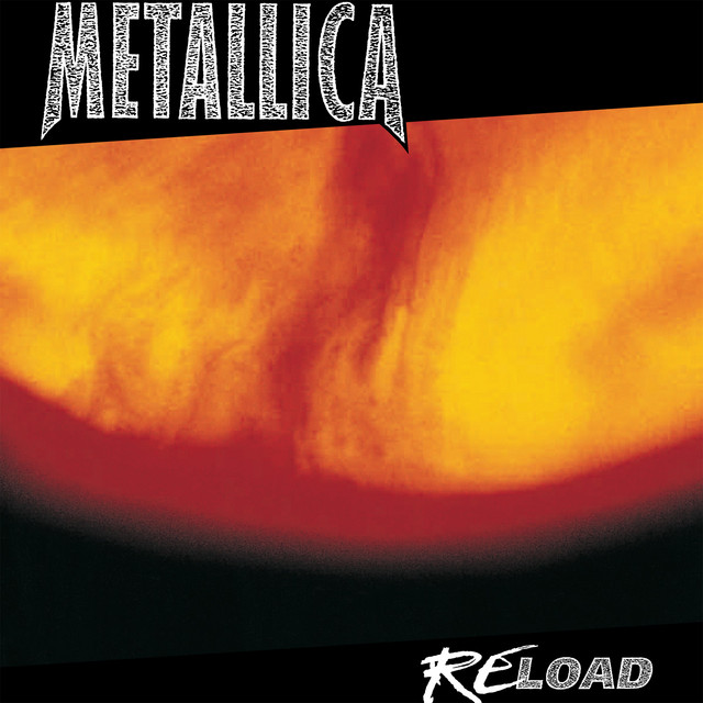 Capa de “Reload”, álbum lançado pelo Metallica em 1997