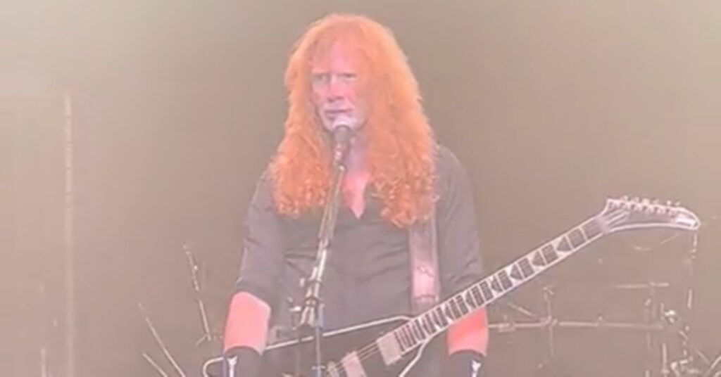 Dave Mustaine Se Irrita Com Fãs Bêbados Em Show Do Megadeth; Veja Vídeo