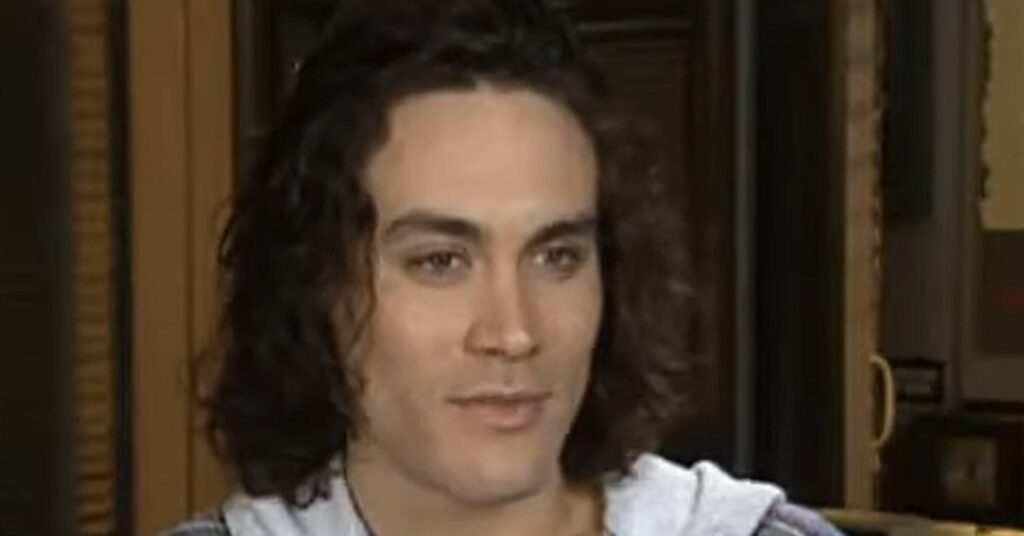 O ator Brandon Lee durante a década de 1990