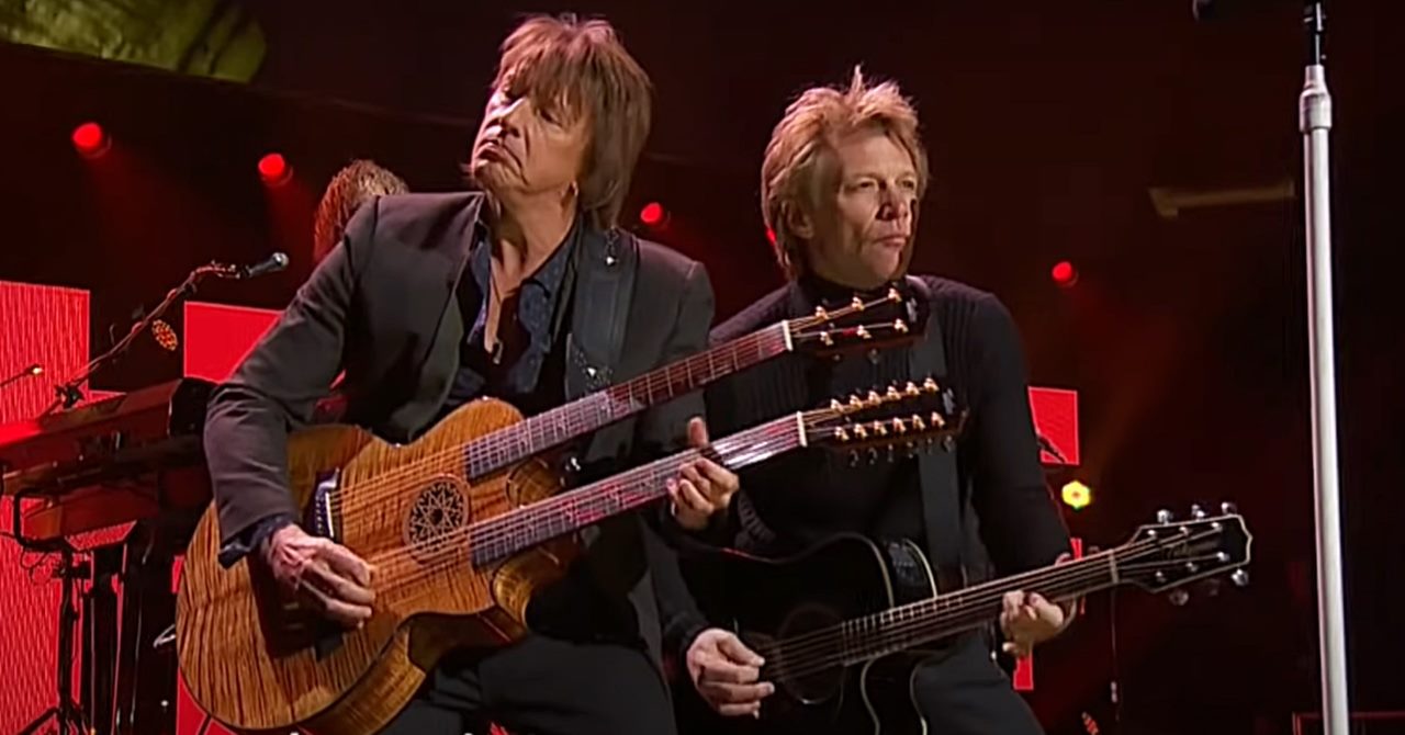 Jon Bon Jovi para Richie Sambora: “te amo, mas tenho um show hoje à noite”