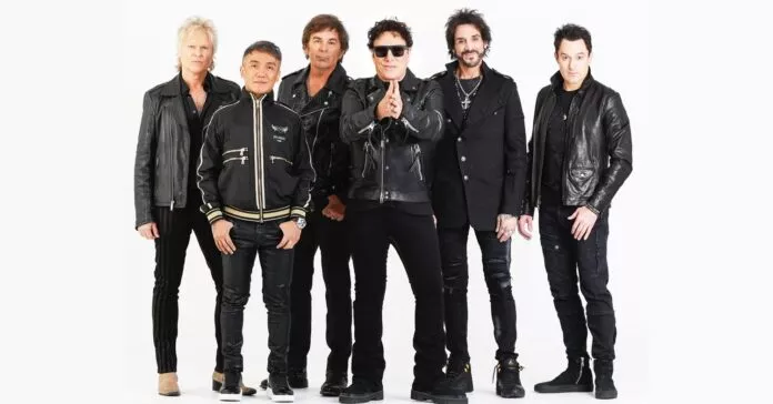 A banda Journey, com Arnel Pineda, Neal Schon e Jonathan Cain, em 2024