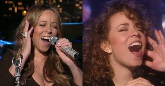 A cantora Mariah Carey possui grande alcance vocal