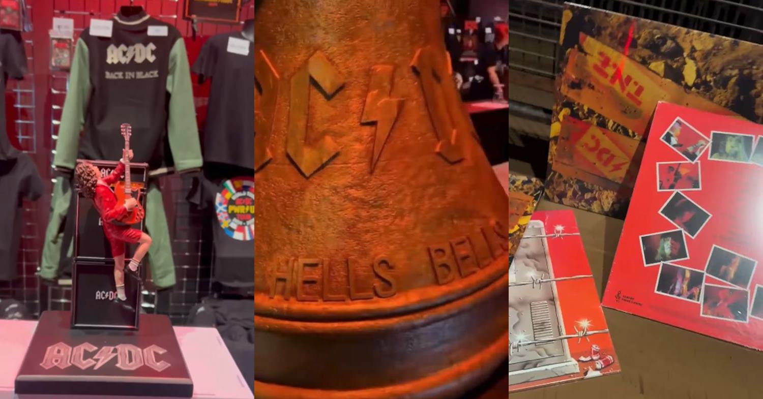 Veja detalhes da loja pop up que o AC/DC pode abrir no Brasil