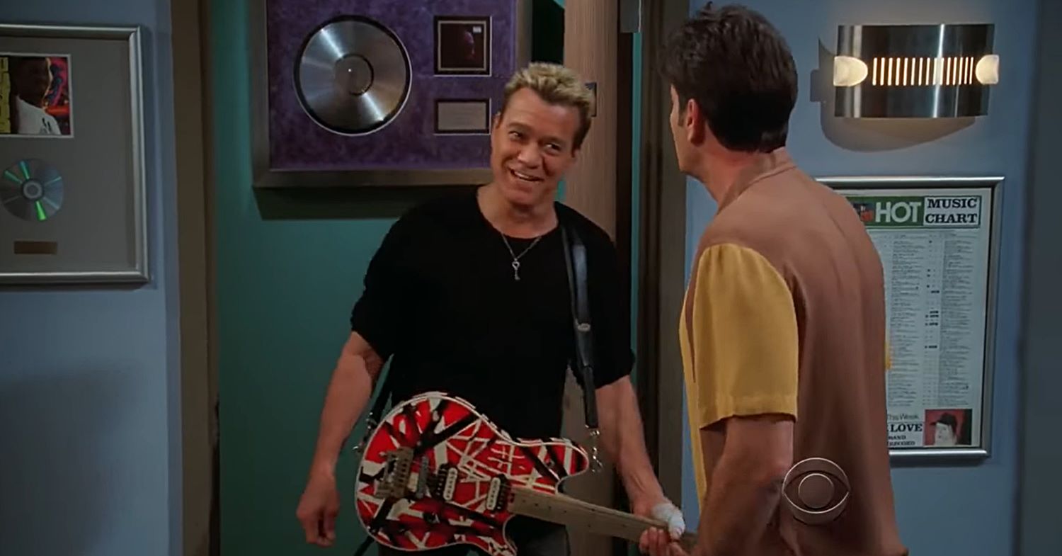 A história da participação de Eddie Van Halen em “Two and a Half Men”