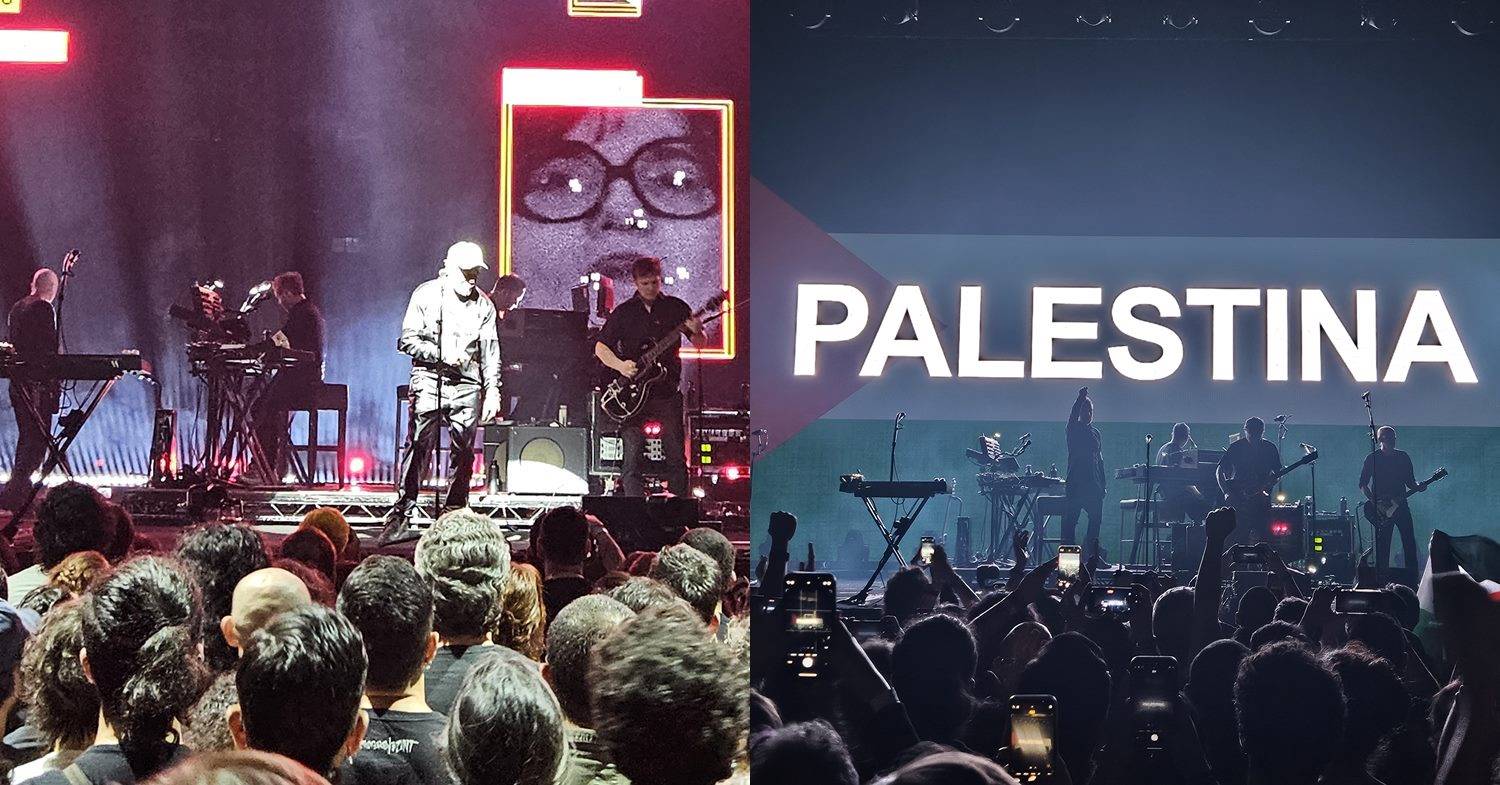 Massive Attack impressiona público em SP ao unir som imersivo e mensagem política direta