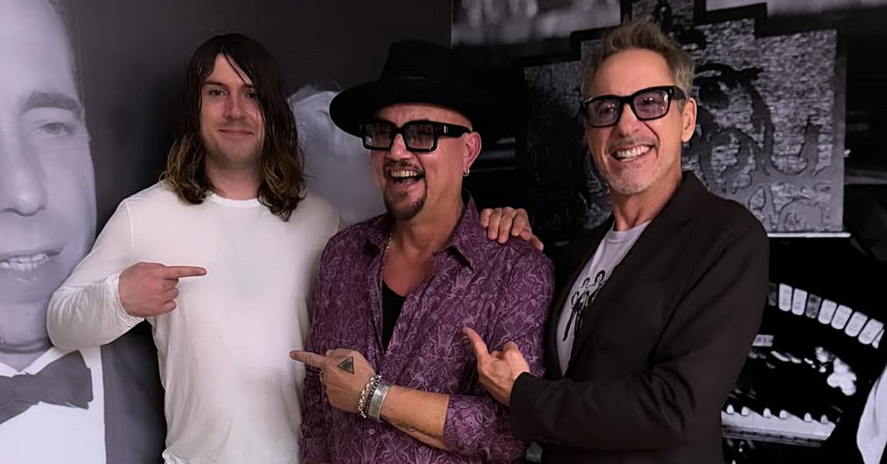 Robert Downey Jr posta foto nas redes com Geoff Tate, ex-Queensrÿche